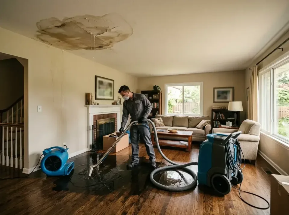 attic-pipe-burst-ceiling-drip-008 — frequently asked questions, Water Damage Restoration & Carpet Care in Bensenville, IL